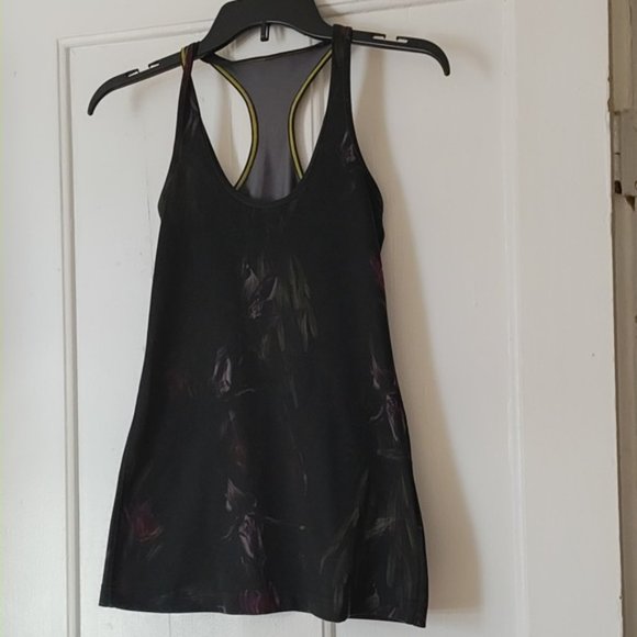 LULULEMON WOMEN'S BLACK RACERBACK ATLETIC TANK TOP SIZE S - Picture 2 of 8